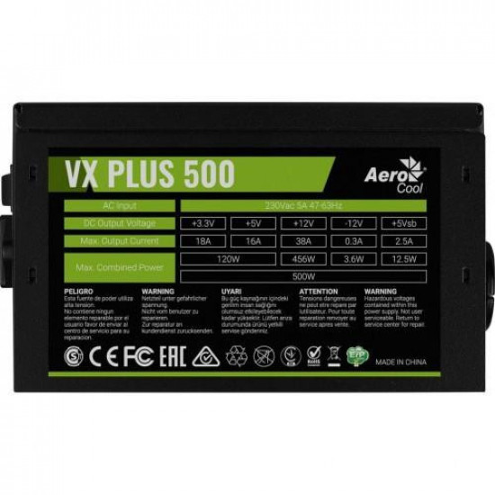 Блок живлення Aerocool VX PLUS 500