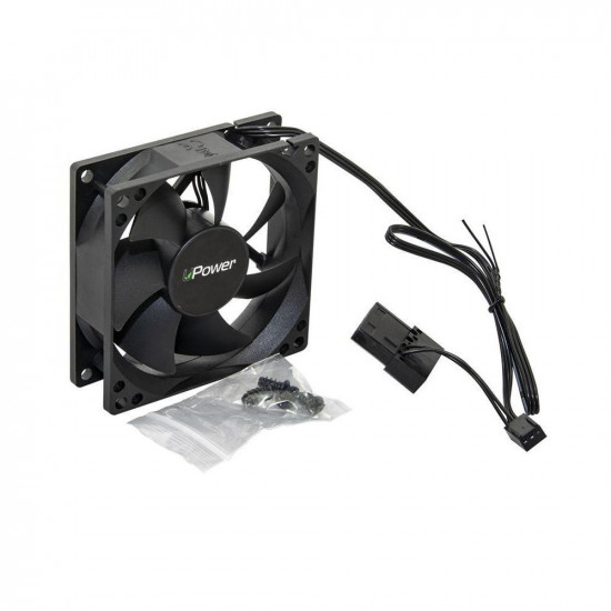 Вентилятор 80 mm UPower HB Bearing Black UP8025HB34.16