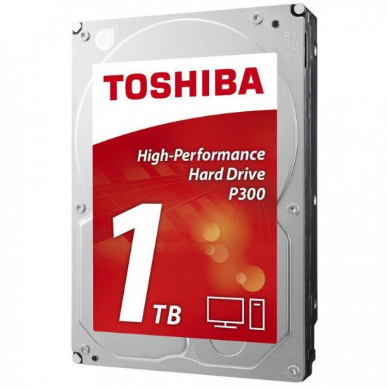 Накопичувач HDD 1TB TOSHIBA SATA III 7200rpm 64MB P300 (HDWD110UZSVA)