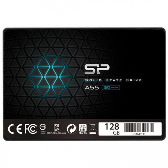 Накопичувач SSD SILICON POWER A55 128Gb SATAIII (SP128GBSS3A55S25)
