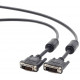 Кабель DVI 1,8м Cablеxpert CC-DVI2-BK-6, (dual link)