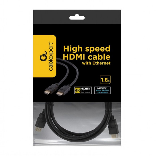 Кабель HDMI 1.8 м Cablеxpert (CC-HDMI4-6) v.2.0