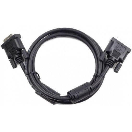 Кабель DVI 1,8м Cablеxpert CC-DVI2-BK-6, (dual link)