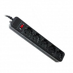 Мережевий фільтр-подовжувач Gembird SPG5-G-6B