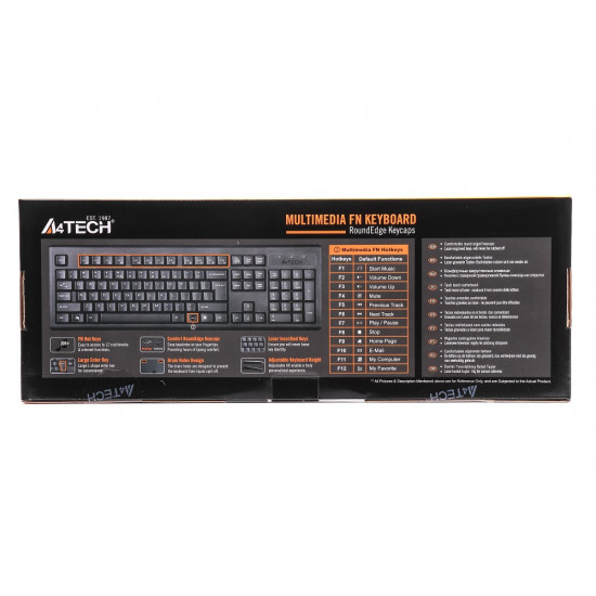 Клавіатура A4Tech KR-83 USB