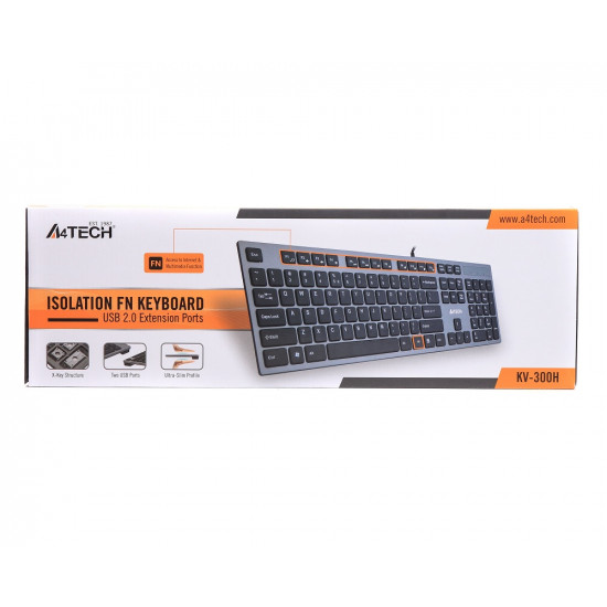 Клавіатура A4Tech KV-300H USB