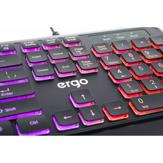 Клавіатура Ergo KB-635 USB Black