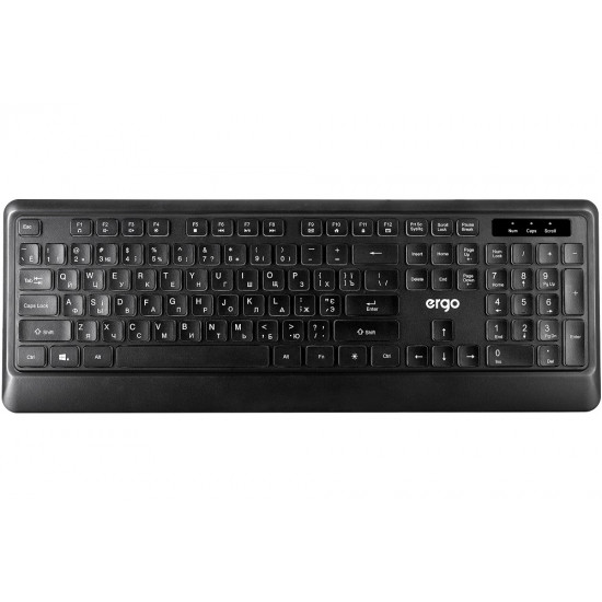 Клавіатура Ergo KB-635 USB Black