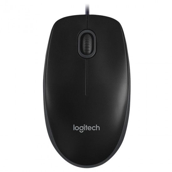 Миша Logitech B100 Optical Mouse Black (910-003357)