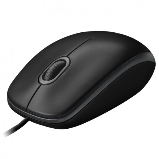 Миша Logitech B100 Optical Mouse Black (910-003357)