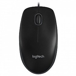 Миша Logitech B100 Optical Mouse Black (910-003357)