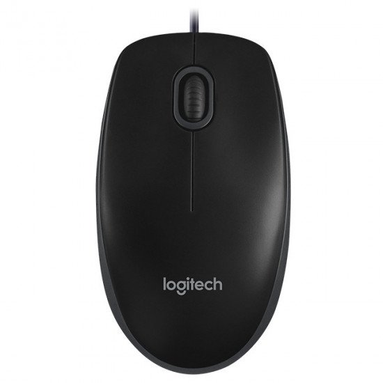 Миша Logitech B100 Optical Mouse Black (910-003357)