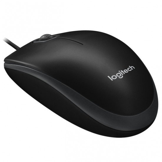 Миша Logitech B100 Optical Mouse Black (910-003357)