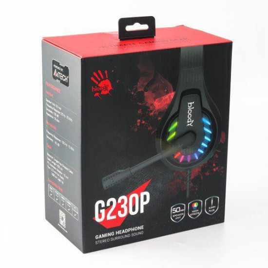 Навушники A4Tech Bloody G230p Black