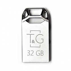 Флешка T&G 32 GB 110 Metal Series Silver (TG110-32G)