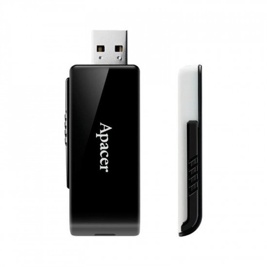 Флешка USB 3.0 128 GB Apacer AH350 Black (AP128GAH350B-1)