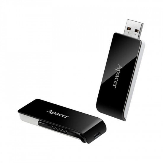Флешка USB 3.0 128 GB Apacer AH350 Black (AP128GAH350B-1)