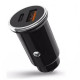Автомобільний зарядний пристрій XO CС25 1USB PD+QC3.0 18W