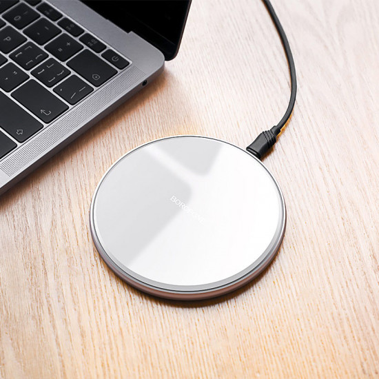 Бездротовий зарядний пристрій Borofone BQ3 Preference 10W QI