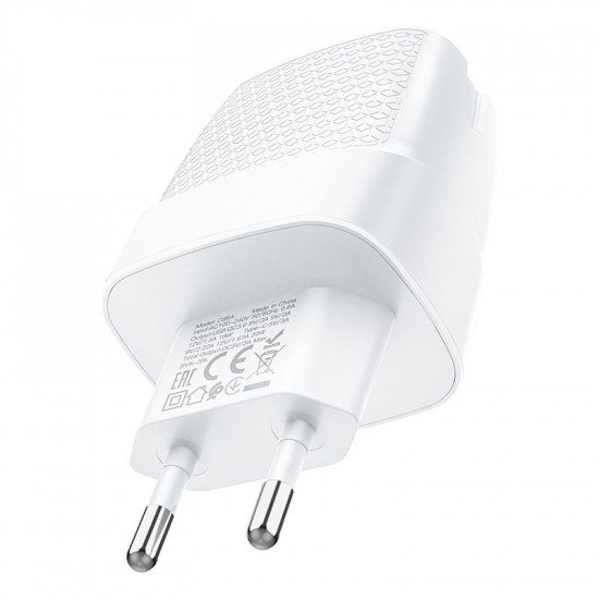 Мережевий зарядний пристрій Hoco C85A QC3.0+PD20W