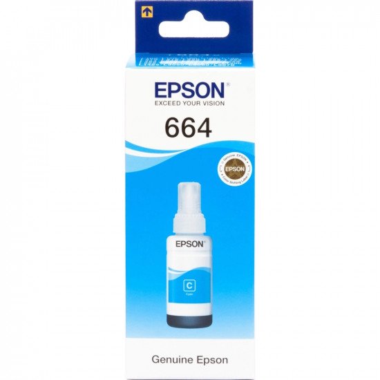 Чорнило Epson L100 Cyan 70 ml (C13T66424A)